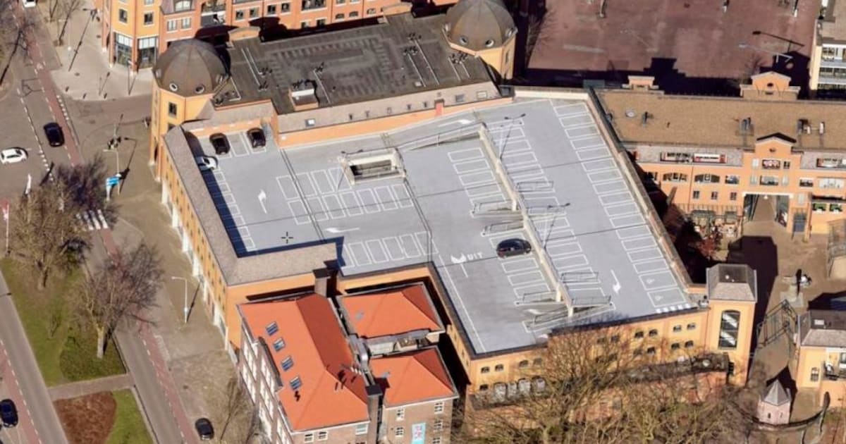 Parkeerdek Ursulinengarage dicht door winterweer