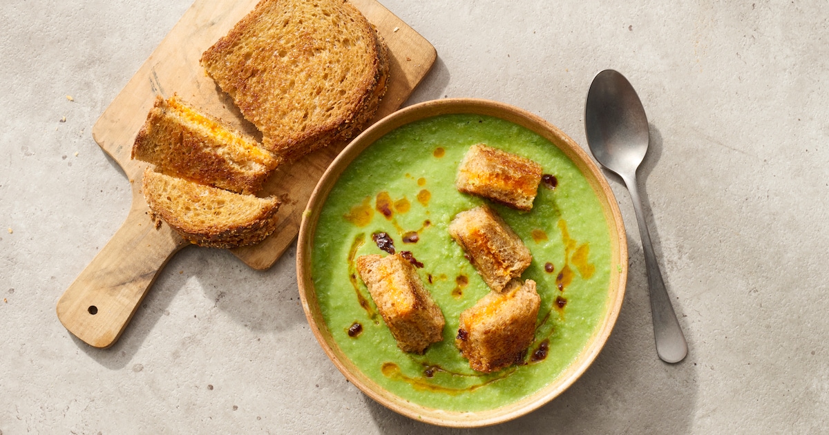 Wat Eten We Vandaag: Groene groentesoep met tosticroutons | Koken ...