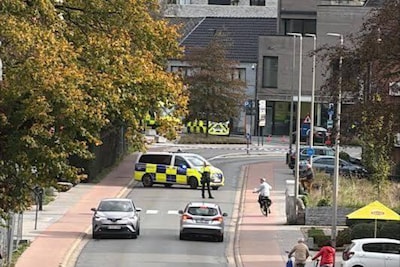 Twee arrestaties nadat man met bijl Solidariskantoor in Lommel binnenvalt