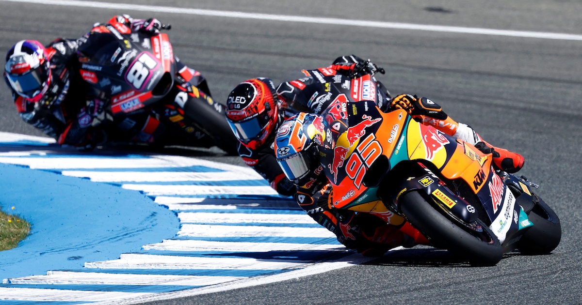 Collin Veijer haalt het podium bij Moto2-race in Jerez: ‘Een heerlijk ...
