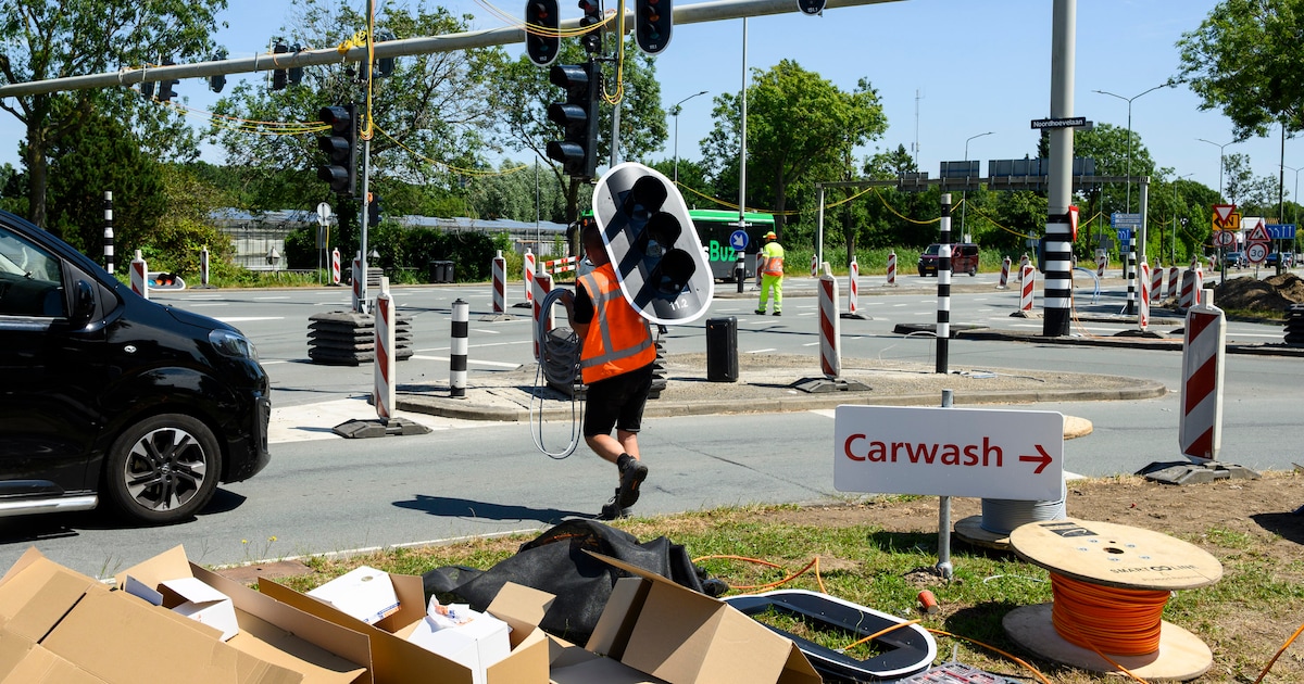 Kruispunt Slotemaker de Bruïneweg en St. Jacobslaan in Nijmegen gaat deels dicht