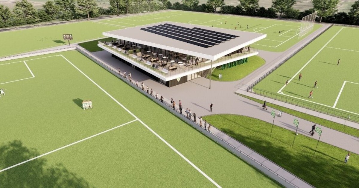 Eerste paal nieuw centrumgebouw VV Kloetinge wordt geslagen op 9 juli