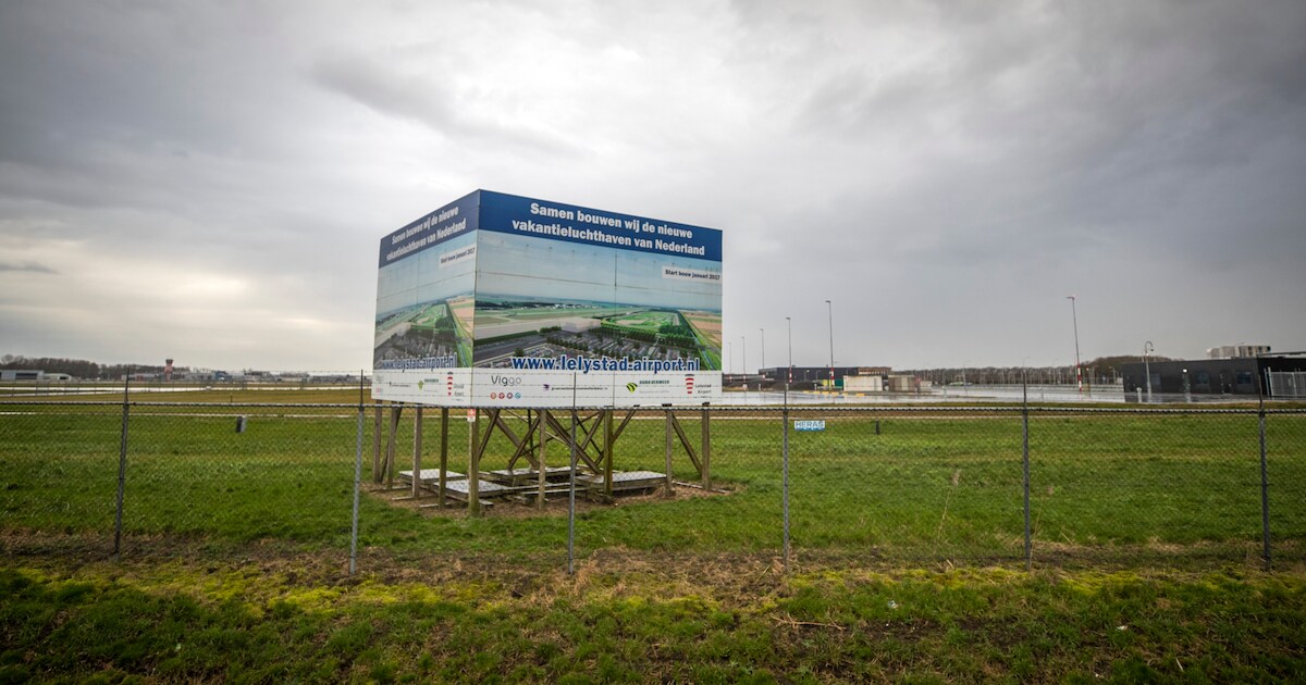 Ongebruikt vliegveld Lelystad kostte al 214 miljoen euro