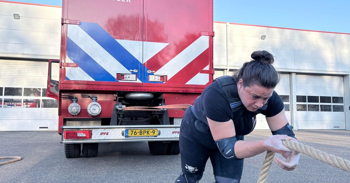 Ilse (36) uit Raalte wordt misschien wel de sterkste vrouw van Nederland