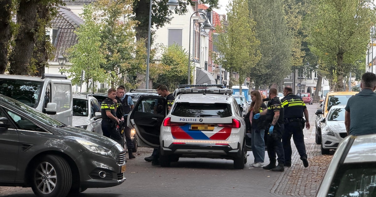 Politieachtervolging eindigt tussen huizen in De Bilt