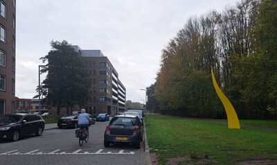 Opnieuw ophef over fietspad in Rotterdamse wijk: ‘Het wordt hier steeds gevaarlijker’