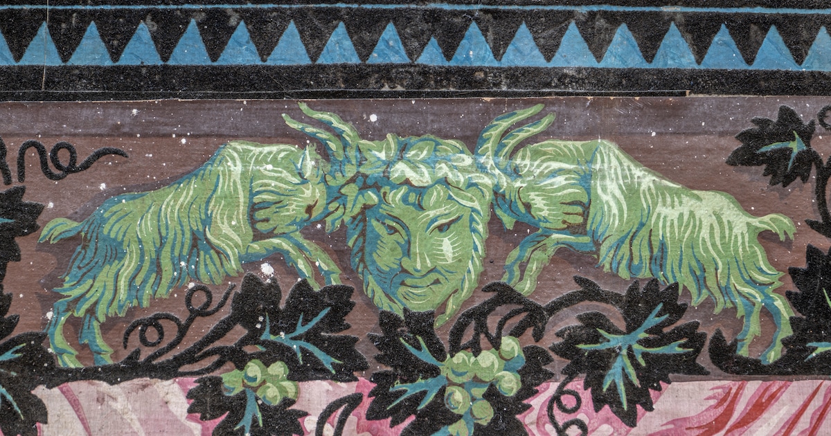 Bijzonder behang uit de tijd van Napoleon is nu voor iedereen te zien in Amersfoort