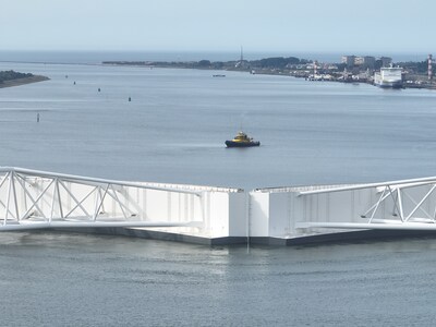 Sluiting Maeslantkering op Open Monumentendag