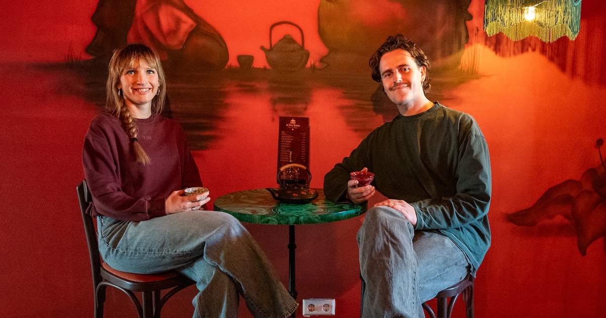 De Thee Tempel is ‘liefdesbaby’ van Myrte (33) en Hylko (33): ‘Van thee kun je schaamteloos genieten