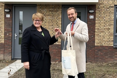 Nieuwe huurwoningen opgeleverd in Barendrecht