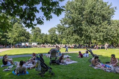 Zondag kans op enkele bui, maar daarna herpakt de zomer zich en kruipen de temperaturen omhoog
