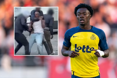 Heftige beelden: aanvaller van Belgische topclub slachtoffer van brute overval in Brussel