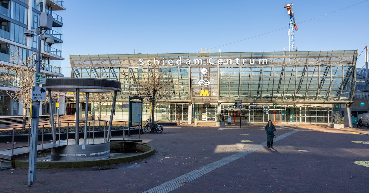 Grote opknapbeurt voor station Schiedam Centrum, maar reizigers merken pas in 2029 iets hiervan