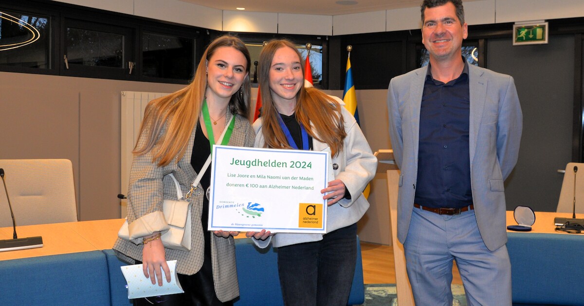 Madese jeugdhelden Lise en Mila voorkomen dat man vedrinkt: ‘De meiden hebben mijn leven gered’