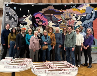 Wageningse deel ‘slavernijwandkleed’ is klaar