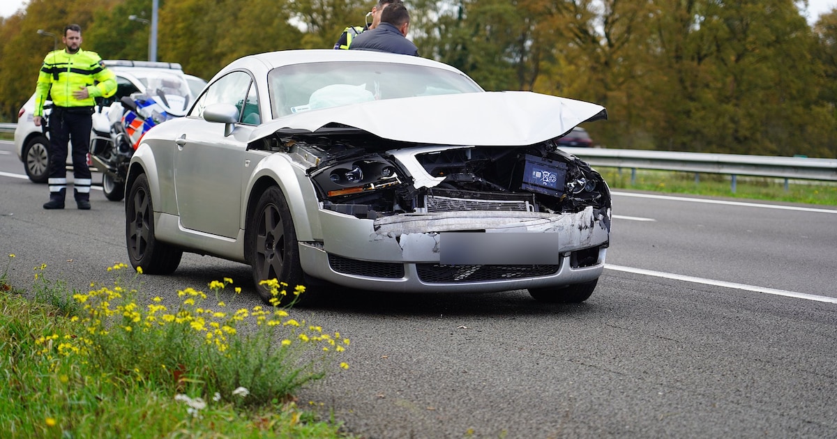 Asociaal rijgedrag leidt tot ongeval op A58 bij Tilburg