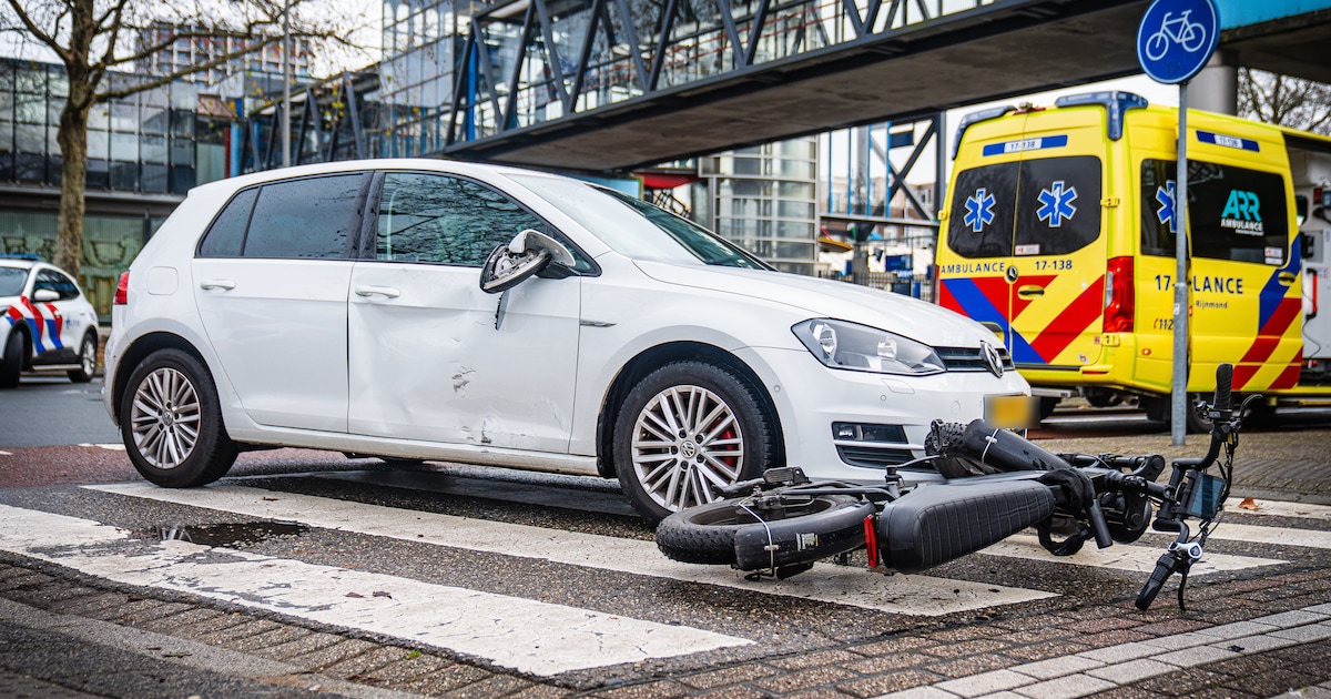 Twee minderjarigen op fatbike aangereden in Rotterdam; één gewond