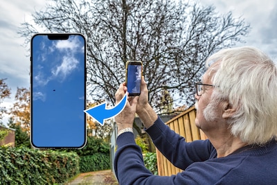 Object ‘zo groot als een auto’ vliegt over huis van Bas in de buurt van vliegbasis Gil­ze-Rij­en, ma