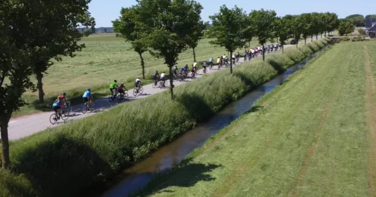 Fietsroute door toekomstige woonwijk Valkenhorst in Katwijk