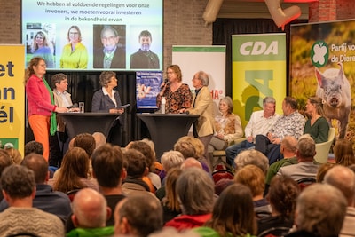 Moestuintje tegen drugsdealers en een starterslening zonder leeftijdsgrens; verkiezingsdebat Gilze e