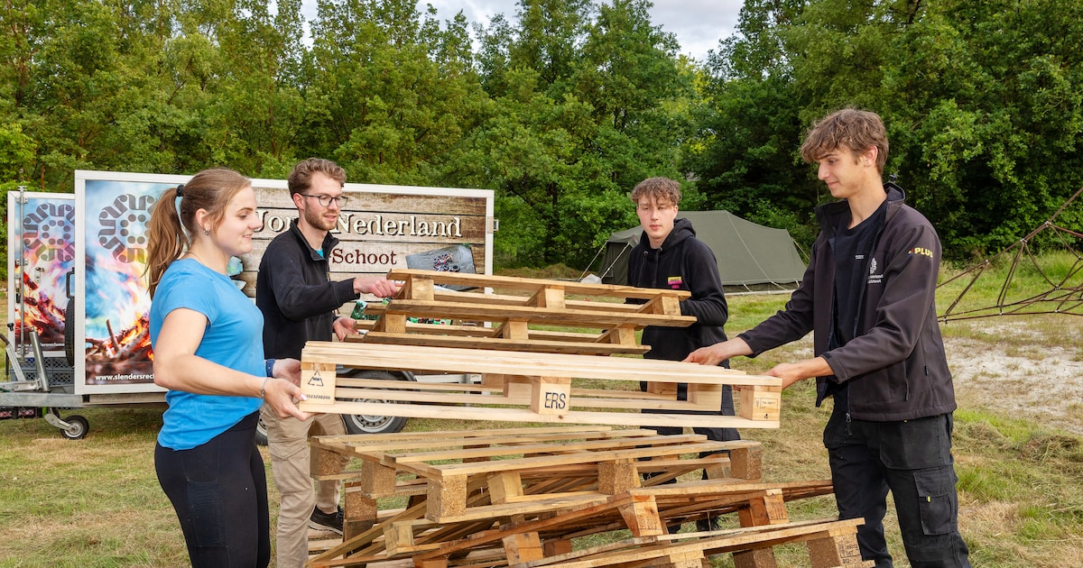 Natuurcentrum Gorinchem verandert in bouwplaats voor Huttenbouwspektakel
