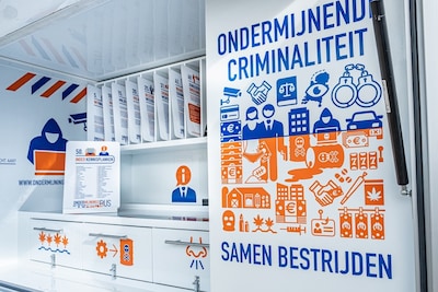 Ondermijningsbus komt naar Veenendaal voor uitleg over criminaliteit