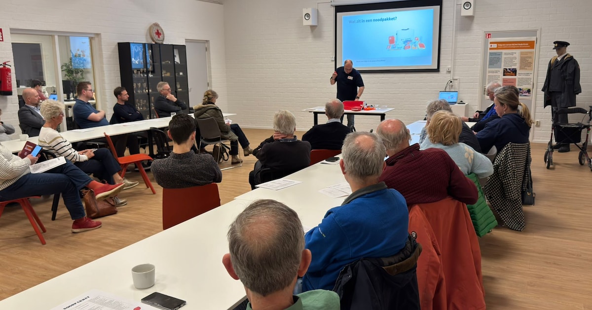 Informatieavond noodpakket in Reeuwijk-Dorp