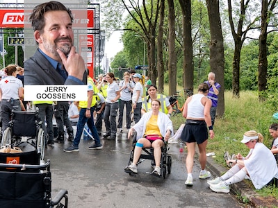 Jerry over hitteberoertes bij marathon: ‘Van leven ga je sowieso dood’