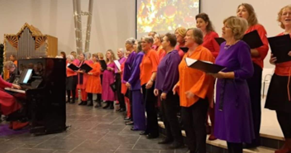 Kerstconcert Koor Jade in De Bron in Krimpen aan den IJssel