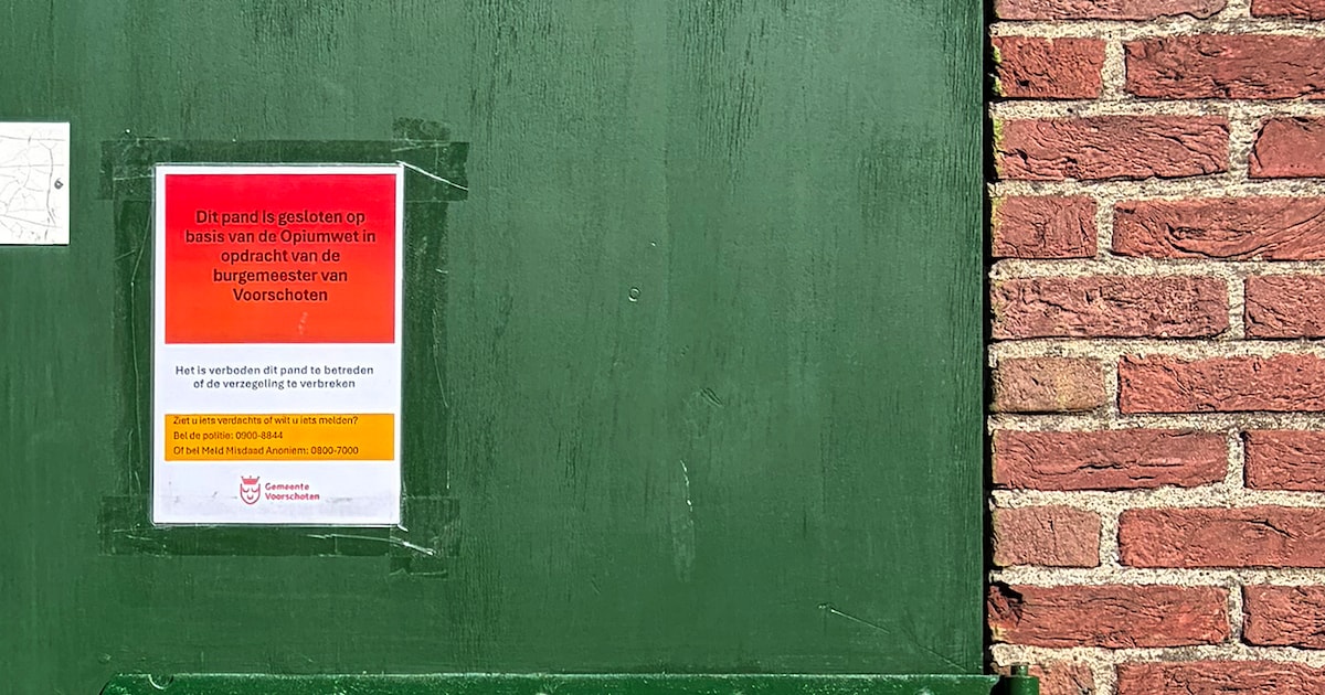 Burgemeester sluit garagebox in Voorschoten na vondst ruim 300 doses GHB
