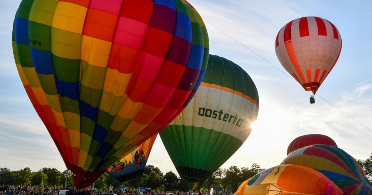 Ballonnen stijgen opnieuw op tijdens Balloonfair Staphorst