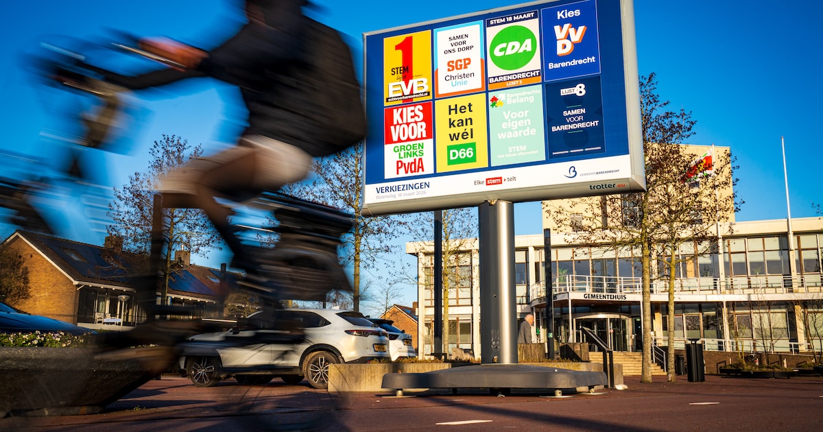 Nieuwe partij Samen voor Barendrecht al te zien op verkiezingsborden, nog vóór officiële bekendmakin
