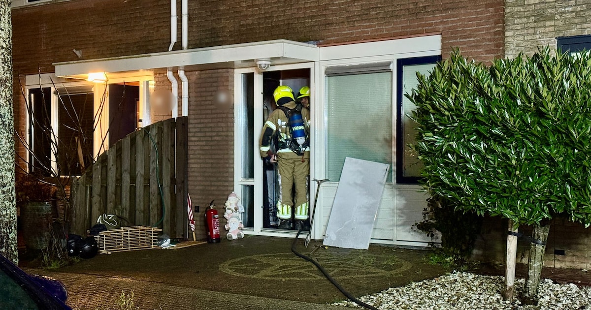 Brand in meterkast van woning aan het Postweid in Venhuizen