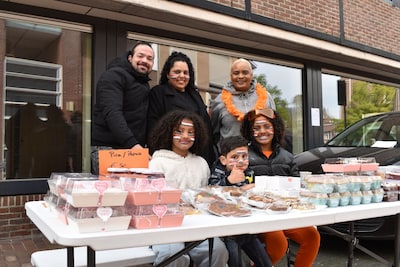 Victorina stond een week in de keuken voor Koningsdag