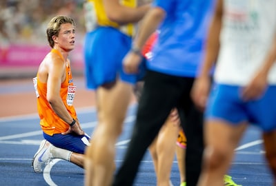 Meerkamper Jeff Tesselaar ondanks sterke 1500 meter naast het podium, Belgisch hinkstapzilver