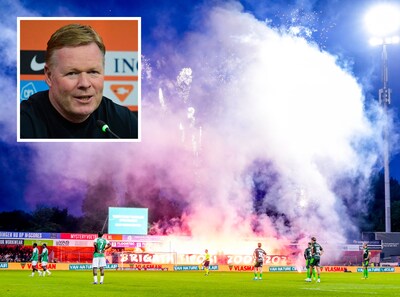 Bondscoach Ronald Koeman uit zijn verbazing over sfeeractie van ‘mafkezen’ bij De Graafschap