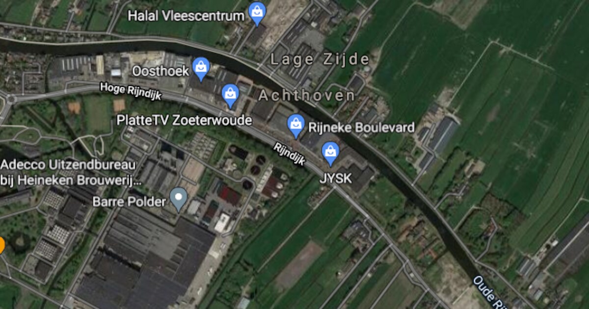Motorrijder komt om bij ongeluk Zoeterwoude-Rijndijk