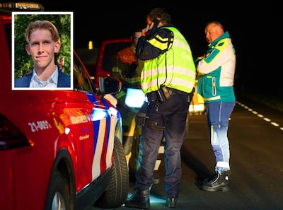 Lars (18) overlijdt als hij na een feest naar huis fietst en vervolgens wordt aangereden