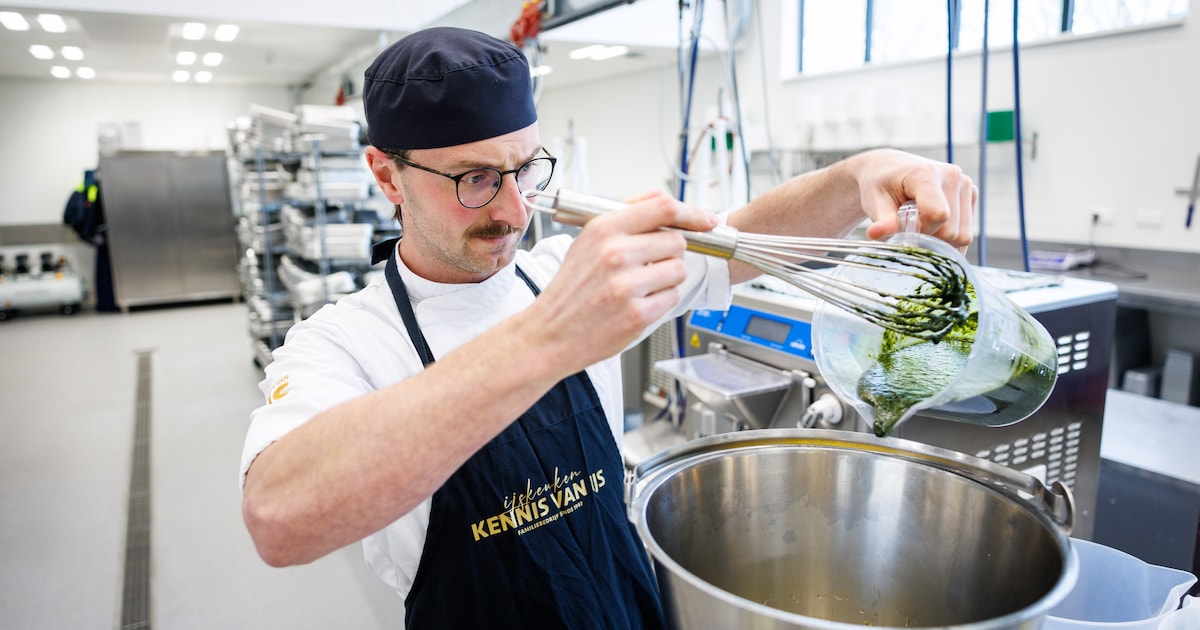 Baarlenaar wil jury op WK ijsmaken in Las Vegas veroveren met Imagi: ‘Ze proeven het ijs eerst met h