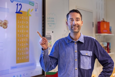 Sander gooide na internationale carrière het roer om: ‘Ik ging liever naar de school van mijn kinder