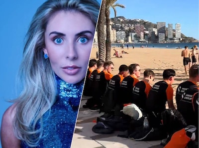 Voetbalspelers ‘in de rij’ voor pornoster Bonnie Blue op virale video