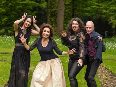 Trio Voilà speelt in Tuin de Lage Oorsprong