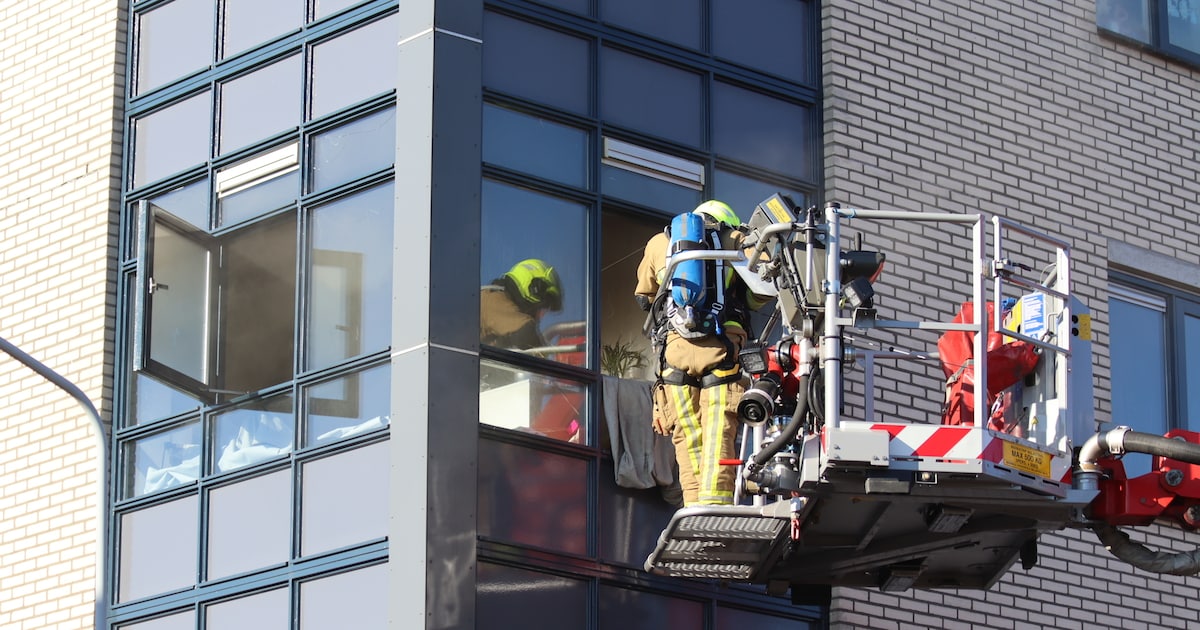'Iedereen is veilig' na brand in seniorenflat Hoofddorp