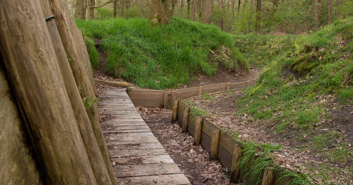 Wandeling langs sporen Eerste Wereldoorlog
