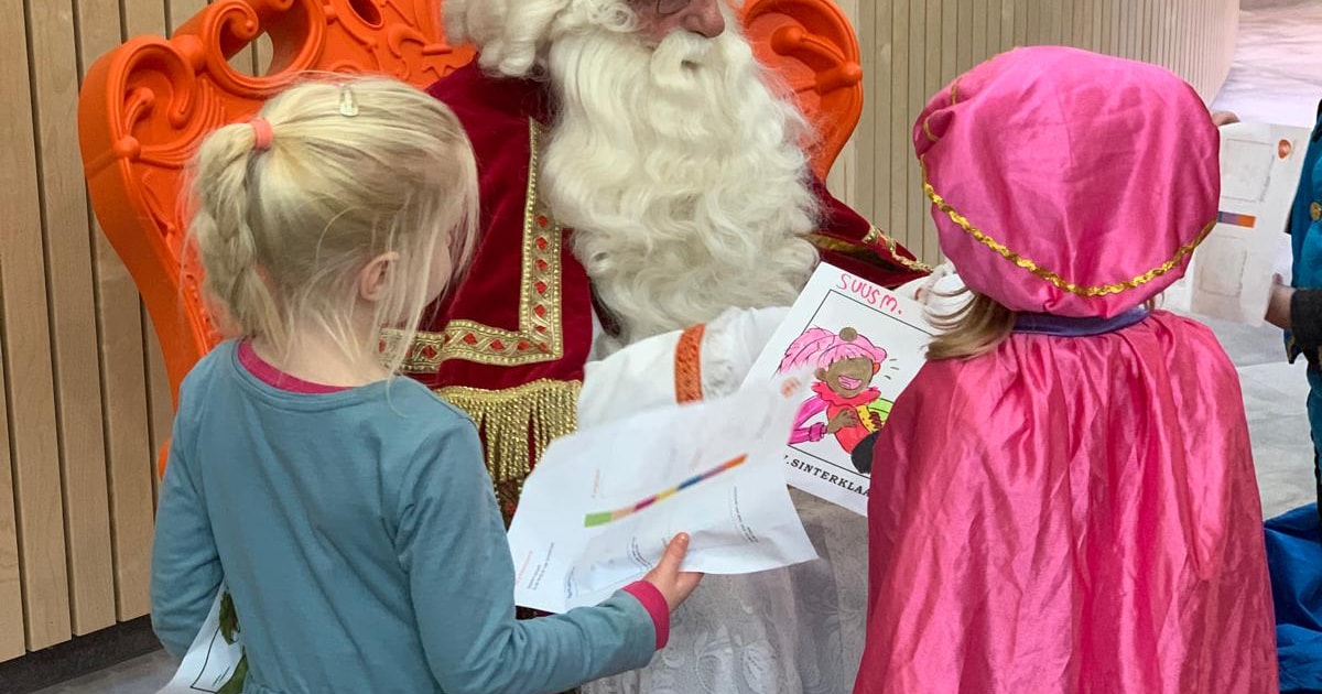 Sinterklaasfeest in bibliotheek Montferland