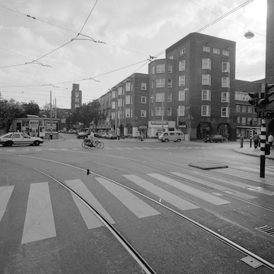 Then at Mercatorplein: this is where the story of the Dirk van den Broek supermarket began
