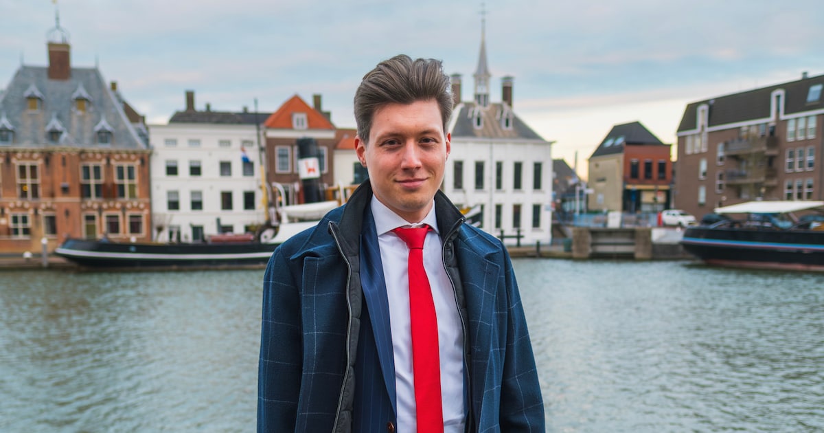 Gary Bouwer lijsttrekker Leefbaar Maessluys bij gemeenteraadsverkiezingen