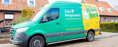 Klusbus helpt bewoners in Oldambt met energiebesparing op woensdagen en donderdagen