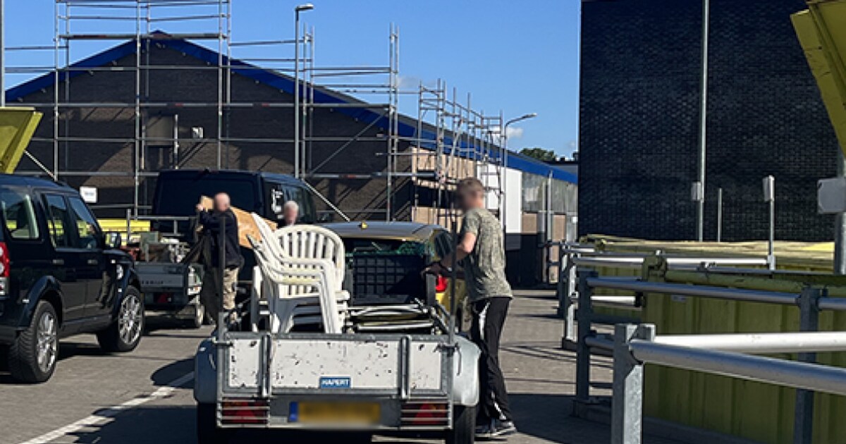 Afvalinzamelstations Volendam sluiten tijdens kermis