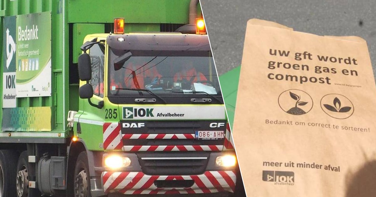 GFT-container wordt niet meer leeggemaakt als er bio-afbreekbare zakjes zonder IOK-logo in zitten